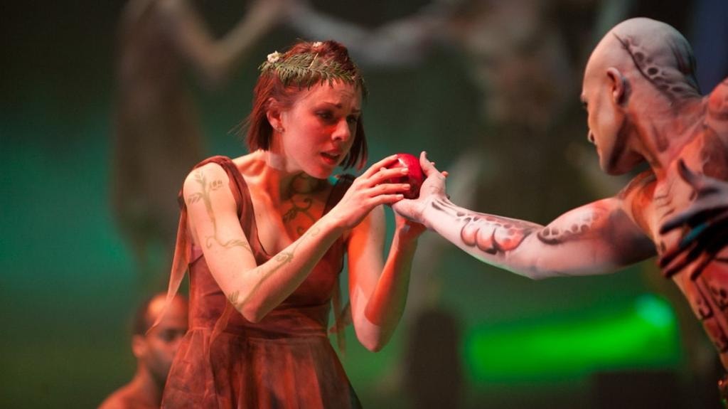 Theatrical performance scene